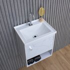 Gabinete Para Banheiro Mdf Sem Espelho Com Cuba 40cm Varese R