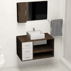 Gabinete para Banheiro Nairóbi 47x80x45cm Molinara Venturi