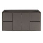 Gabinete para Banheiro Paris Inox MDF 100X43X50 Bongut