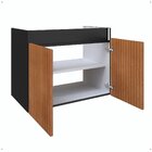 Gabinete Para Banheiro Perseu 2 Portas Armário Inferior Ripad