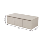 Gabinete para Banheiro Provença Granile MDF 100X43X30 Bongut