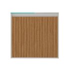 Gabinete Para Banheiro Ripado Com Tampo De Vidro Nude/jequiti