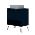 Gabinete Para Banheiro Rockefeller 2.0 Azul - Gelius