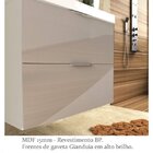 Gabinete Para Banheiro Sem Tampo 80cm Pietra Branco/gianduia