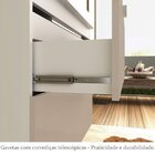 Gabinete Para Banheiro Sem Tampo 80cm Pietra Branco/gianduia