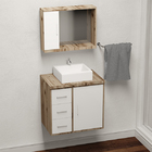 Gabinete para Banheiro Sevilha 53x60x40 Bali Venturi