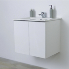 Gabinete para Banheiro Simples 53x60x44,1cm Branco MDF Essential Sensea