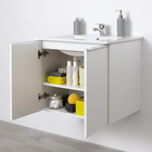 Gabinete para Banheiro Simples 53x60x44,1cm Branco MDF Essential Sensea