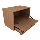 Gabinete Para Banheiro Suspenso 1 Porta 1 Gaveta Bn3613 Tecno