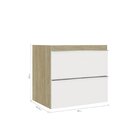 Gabinete Para Banheiro Suspenso 60cm Sem Lavatório  Wood/bran