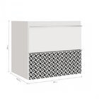 Gabinete Para Banheiro Suspenso 60cm Sem Lavatório Branco/mos