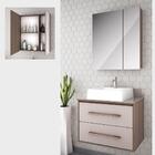 Gabinete Para Banheiro Suspenso 65cm 2 Gavetas Lilies Móveis