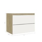 Gabinete Para Banheiro Suspenso 80cm Sem Lavatório  Wood/bran