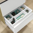 Gabinete Para Banheiro Suspenso 80cm Sem Lavatório  Wood/bran