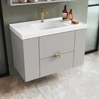 Gabinete Para Banheiro Suspenso Com Cuba Yescasa Arenas