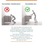 Gabinete Para Banheiro Suspenso Ripy 80cm Sem Lavatório Cinza