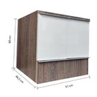 Gabinete Para Banheiro Suspenso Tn 60cm    Rústico