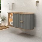 Gabinete Para Banheiro Tereza Cristina 1 Metro Suspenso - Fab