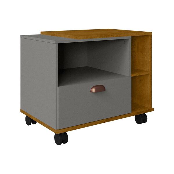 Gabinete Para Banheiro Toquio Com Rodizios 1 Gaveta E Nichos