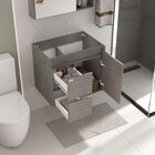 Gabinete Para Banheiro Valentina 60 Suspenso - Fabribam Gabin