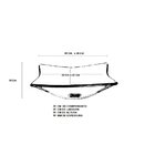 Gabinete Para Banheiro Vidro 60 Cm Cuba Quadrada E Espelheira