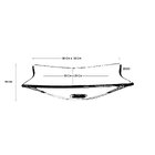 Gabinete Para Banheiro Vidro 60 Cm Cuba Retangular E Espelhei