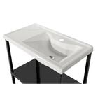 Gabinete Para Banherio Industrial Com Cuba Yara Branco