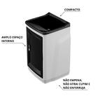 Gabinete Para Lavanderia Com Tanque Preto 01 Porta + Fita Ved