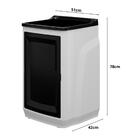 Gabinete Para Lavanderia Com Tanque Preto 01 Porta + Torneira