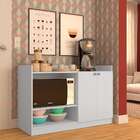 Gabinete Para Micro-ondas Sarandi 2 Pt Branco