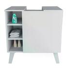 Gabinete Para Pia De Banheiro Bac5000 Branco Apt Milani Store