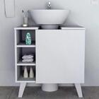 Gabinete Para Pia De Banheiro Bac5000 Branco Apt Milani Store