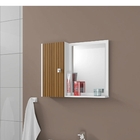 Gabinete Para Pia De Coluna Eccos Branco Com Genova Ripado