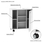 Gabinete Pia Banheiro Branco - Olivar Móveis