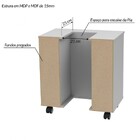 Gabinete Pia Banheiro Branco - Olivar Móveis