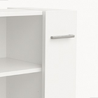 Gabinete Premium Para Banheiro Acoplado Com Prateleiras - Jm3