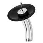 Gabinete Preto 60cm De Vidro + Torneira Cascata Cr30dahora