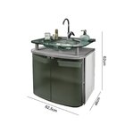 Gabinete - Standard Com Cuba Moldada Branco