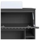 Gabinete Suspenso 2 Portas Com Cuba Branca 75 Cm Bl1000 Faem