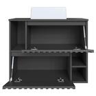 Gabinete Suspenso 2 Portas Com Cuba Branca 75 Cm Bl1000 Faem