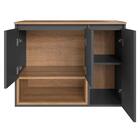 Gabinete Suspenso 3 Portas Com Tampo Bl9220 Faem