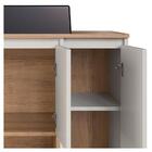 Gabinete Suspenso 80 Cm Com Cuba Preta Bl9220 Faem