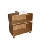 Gabinete Suspenso 80cm Alice Mel Grafite Balcão Cuba Branca 2