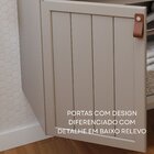 Gabinete Suspenso Com Cuba 60cm Brisa Espresso Móveis Cappucc