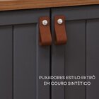 Gabinete Suspenso Com Cuba 60cm Brisa Espresso Móveis Titanium