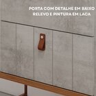 Gabinete Suspenso Com Cuba 60cm Poli Espresso Móveis Cimento