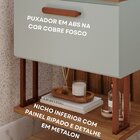 Gabinete Suspenso Com Cuba 80,3cm X 73cm Mari Espresso Móveis