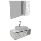 Gabinete Suspenso Com Cuba E Espelheira Bn3600x01x02 Tecno Mo