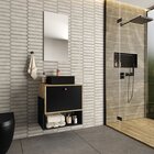 Gabinete Suspenso Com Cuba E Espelheira Carvalho Cartagena/pr