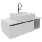 Gabinete Suspenso Para Banheiro 1 Porta Bn3601 Tecno Mobili